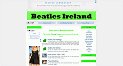 Desktop Screenshot of beatlesireland.info