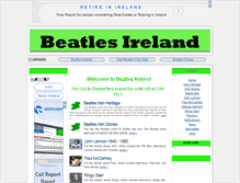 Tablet Screenshot of beatlesireland.info